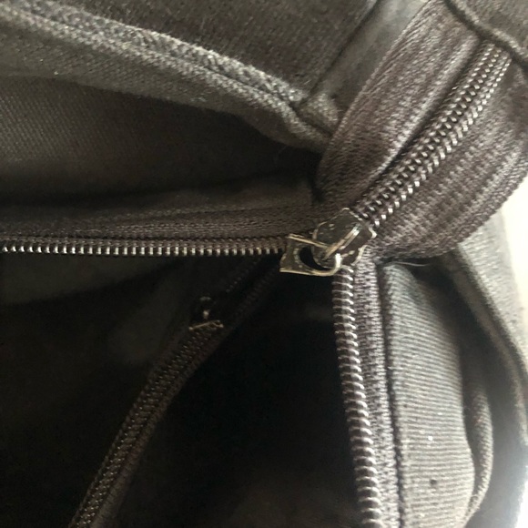 Shell inlay handbag w/ wood handle - Picture 4 of 4